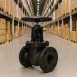 Задвижка чугунная фланцевая Ду 40 Ру4 клиновая ручная ГОСТ 9698-86